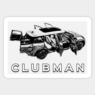 MINI Cooper Clubman Version 1 Sticker